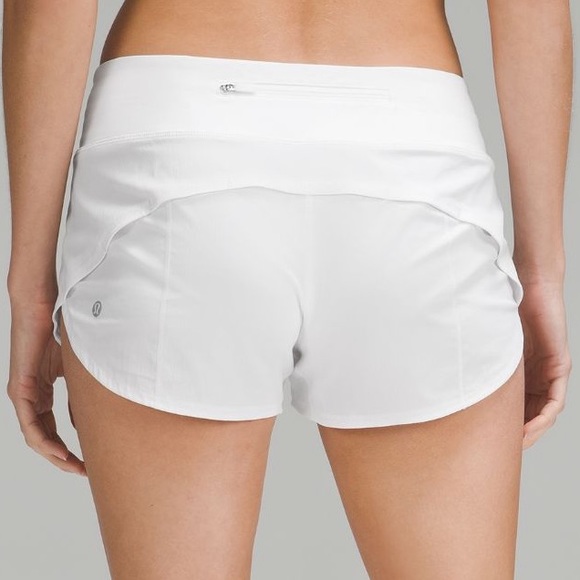 White lululemon shorts - Picture 2 of 3